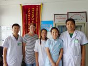 Руководитель принимающей стороны в КНР - Ольга и главные доктора реабилитации